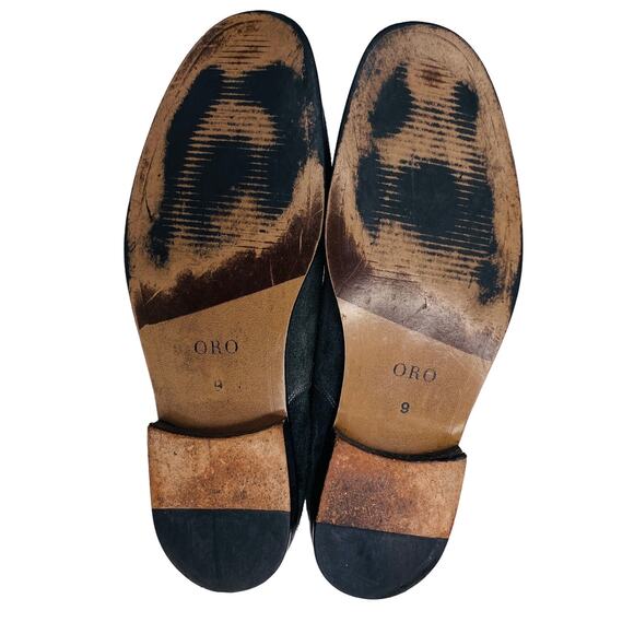 ORO Los Angeles Classic Chelsea Boots Gray Suede 9 EU42 - Picture 8 of 10